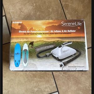 Electric Air Pump Compressor - White